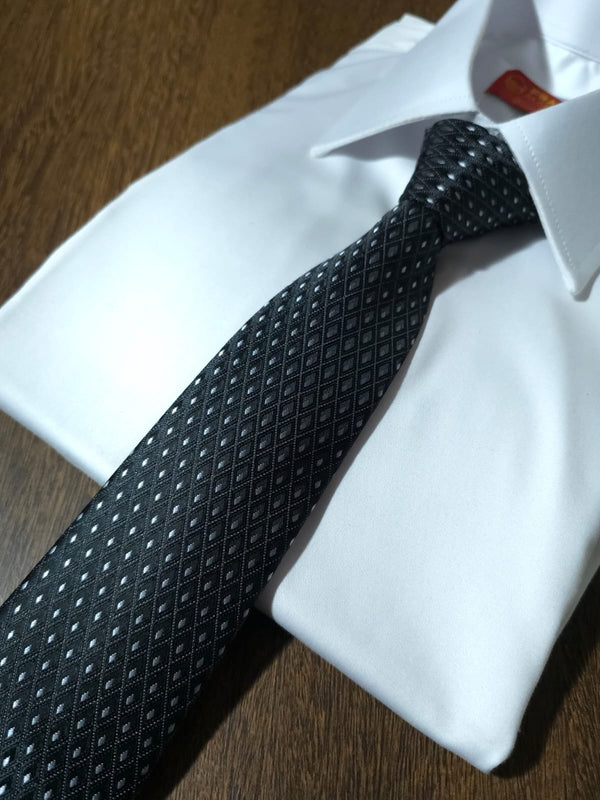 Gravata Premium de Poliéster - 2.400 fios