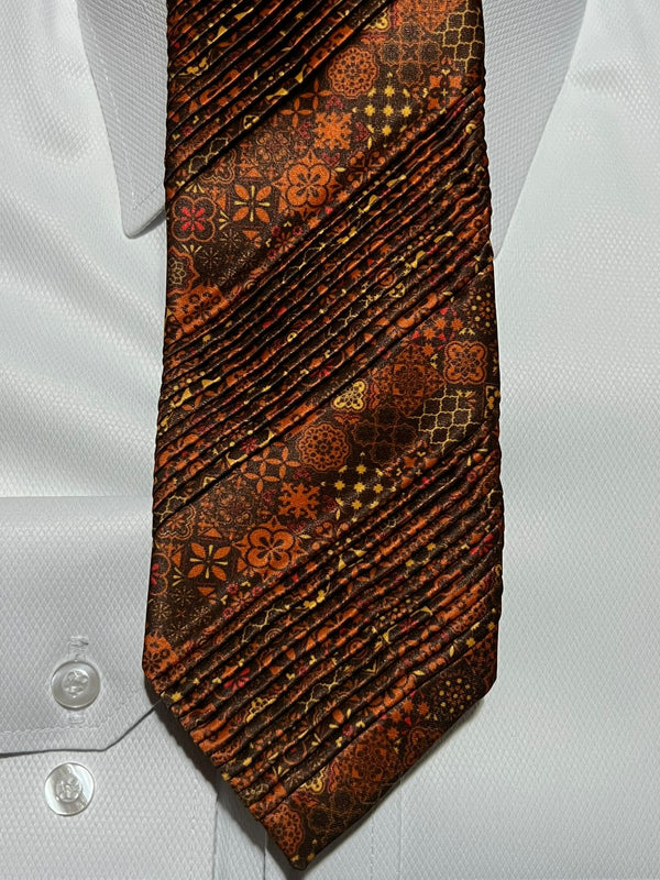 Gravata Drapeada Seda