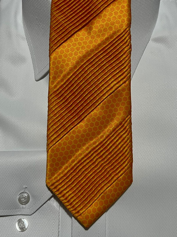 Gravata Drapeada Seda