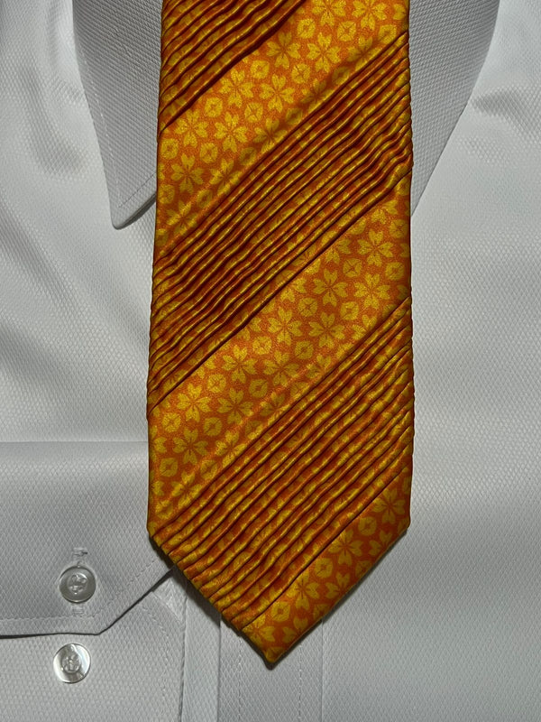 Gravata Drapeada Seda