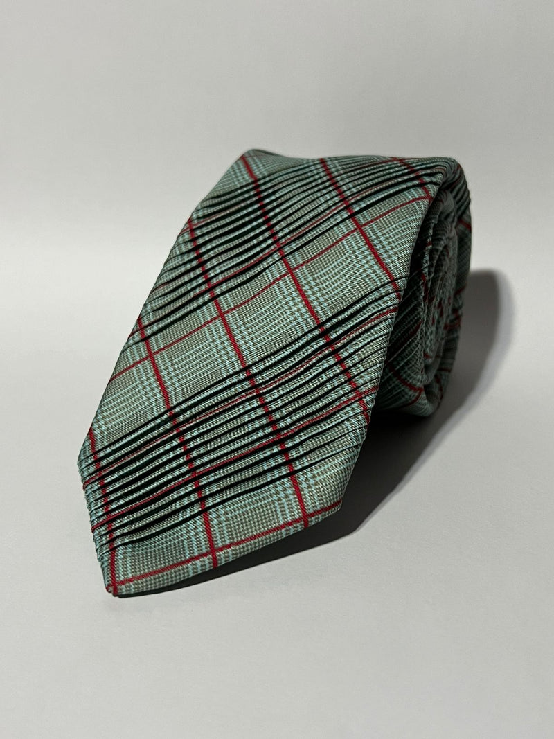 Gravata Drapeada Seda