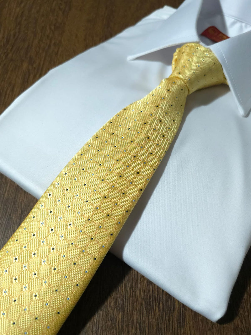 Gravata Premium de Poliéster - 2.400 fios