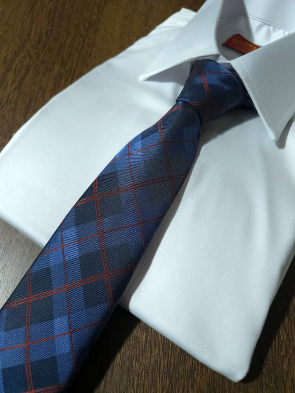 Gravata Premium de Poliéster - 2.400 fios