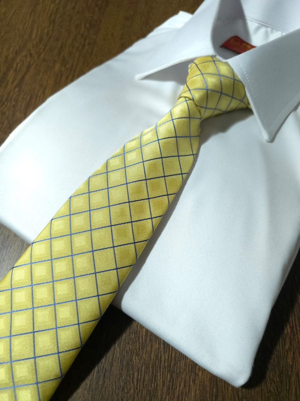 Gravata Premium de Poliéster - 2.400 fios