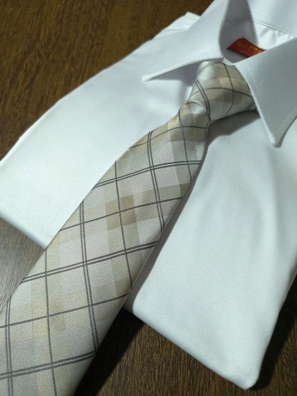 Gravata Premium de Poliéster - 2.400 fios