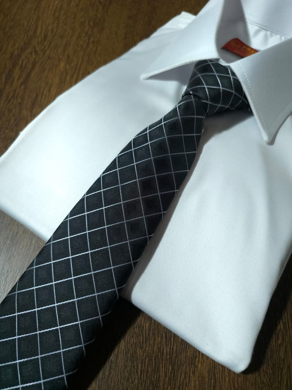 Gravata Premium de Poliéster - 2.400 fios