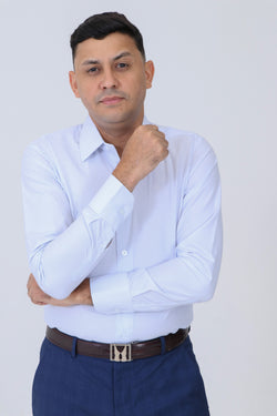 Camisa Classic Branca Quadriculada - ft Fratelli