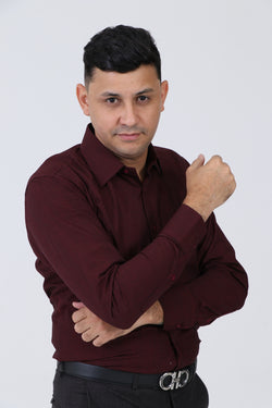 Camisa Classic Bordô ft Fratelli
