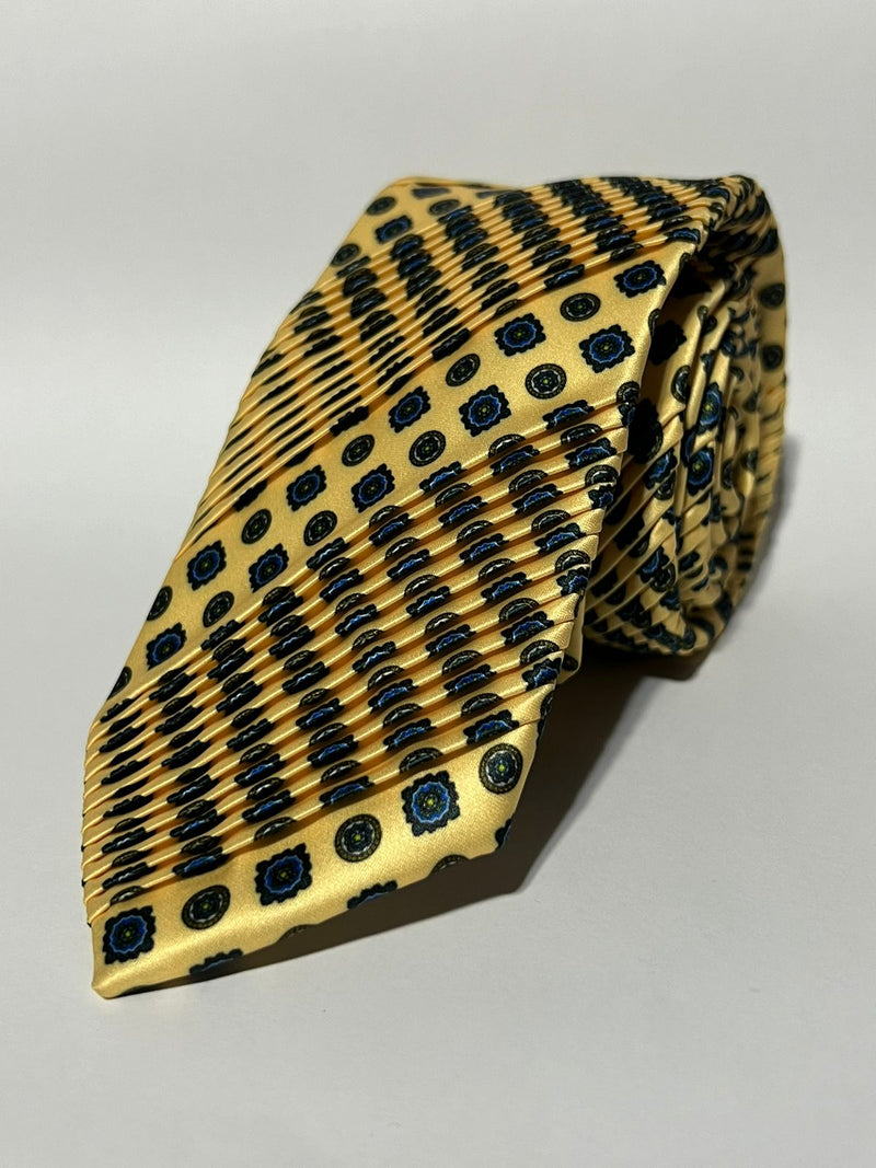 Gravata Drapeada Seda