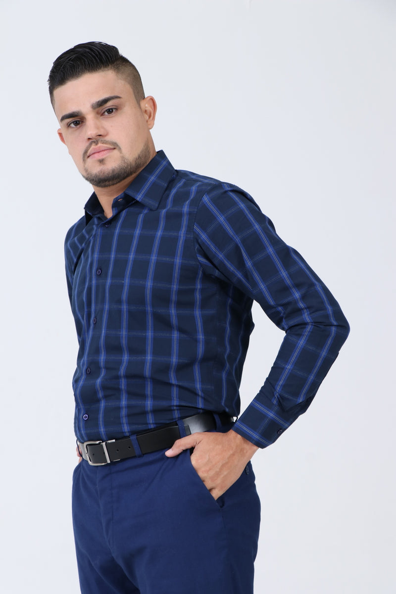 Camisa Classic Azul Marinho - ft Fratelli