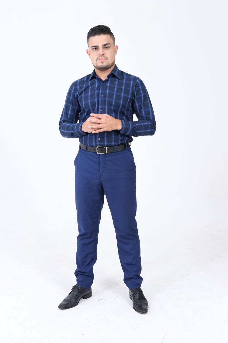 Camisa Classic Azul Marinho - ft Fratelli